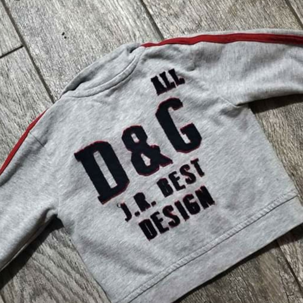 Authetic Dolce & Gabanna Baby.2 in 1 grey jacket